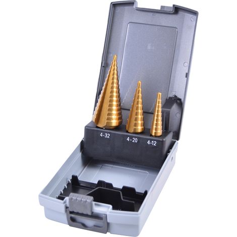 Makita punta a gradino set HSS 3 pezzi D-46573.