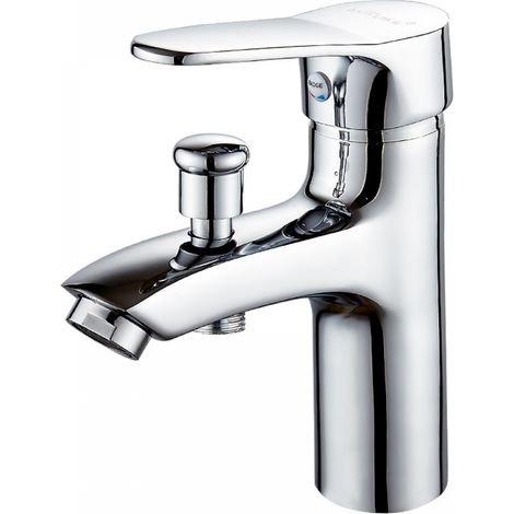 Roleader – Mitigeur de baignoire monotrou – Alliage métallique avec limiteur de température – Clapet anti-retour intégré – Installation simple (1/5)