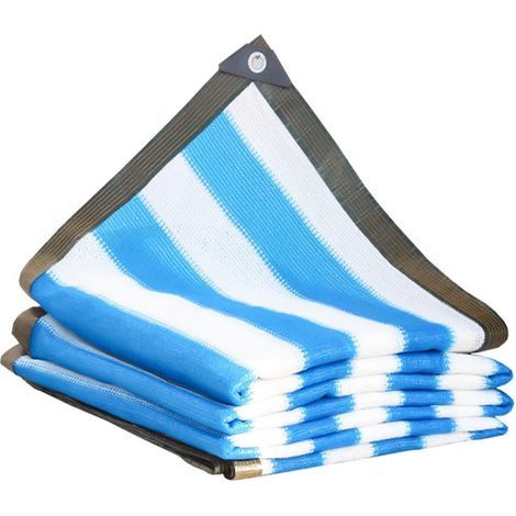 Atmungsaktives Schattierungsnetz, das UV-Strahlen blockiert, 90% Schattierung, Sonnenschutz für Autos, Gärten, Gewächshäuser, Pflanzen, Blumen, Pergolen (3x3m) (1/5)