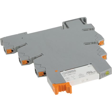 Relais d'interface Phoenix Contact PLC-RPT- 24DC/21AU, 24V c.c., 1 RT, montage Rail DIN ( Prix pour 1 )