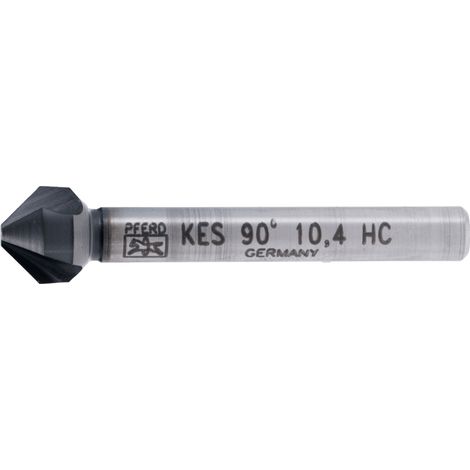 PFERD TOOLS HSS Kegel-und Entgratsenker 90° Ø 10,4 mm Schaft-Ø 6 mm DIN 335 C HICOAT beschichtet (1/5)