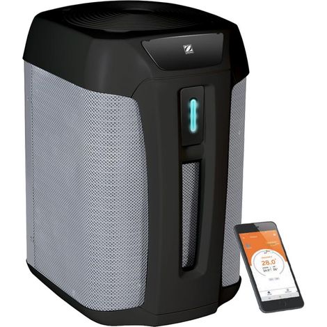 Zodiac – Pompe à chaleur de piscine 15.5 kW – Volume d'eau 110 m³ – Échangeur en titane – Connectivité Wi-Fi – Design compact pour espaces restreints - Z550iQ