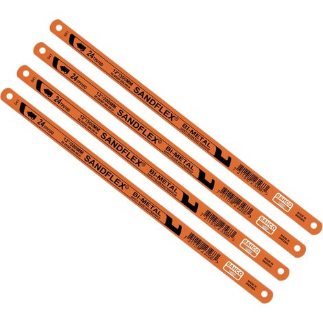 24T Lames de Scie Sauteuse, 4PCS Lame Scie Sauteuse à Queue, pour Couper le Bois, le Plastique et le Métal - 300 mm (1/5)