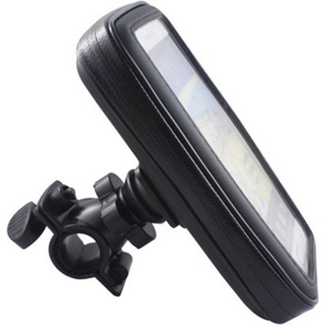 Étui de téléphone étanche, idéal pour les motos et les vélos - support universel avec écran tactile IPX6 et clip de fixation arrière.