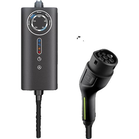Cargador para coche eléctrico, resistente al agua, con pantalla táctil, SYL 3.5KW 5M (1/2)