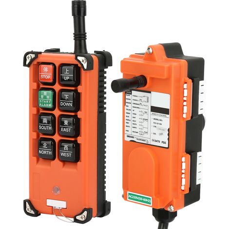 Télécommande Industrielle Radio 220V Emetteur et Récepteur F21-E1B Sans Fil (1/5)