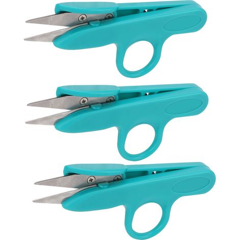 Lot de 3 mini pinces coupantes à lames tranchantes, compactes et légères, pour la couture domestique (1/5)
