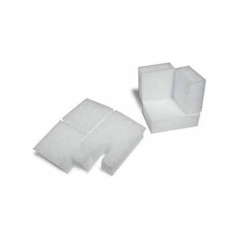 Eckenschutz Maße 95x95x95mm Schaumdicke 43mm PE-Schaum TRANSPAK