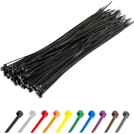 Kabelbinder 100 Stück 200 x 4,8 mm 22,2 kg UV beständig (1/5)