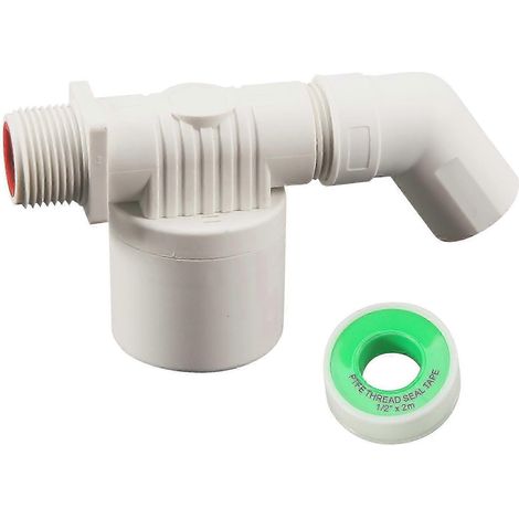 Vanne à bille flottante intégrée, vanne de contrôle de niveau d'eau pour réservoir d'eau solaire (1 js) (1/5)
