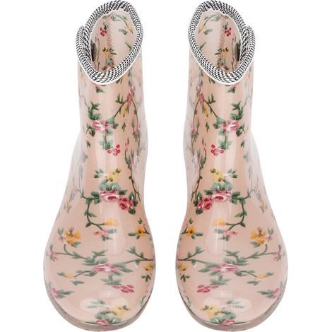 Bottes de pluie femme imperméables antidérapantes à motifs pour jardin (pointure 38) (1/5)