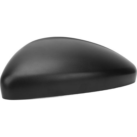 Capuchon de rétroviseur solide, Protection anti-rayures, ajustement précis, couvercle d'aile noir pour voitures avant gauche. (1/5)