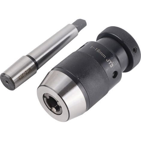 Mandrin de perçage sans clé série JT3 PrO 1-16 mm et arbre à queue droite JT3-MT2 pour CNC (1/5)