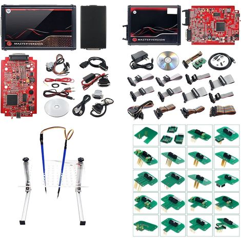 Programador de ECU, versión de software avanzada, sin límite de tokens, Kess Ktag 22PCS LED (1/2)
