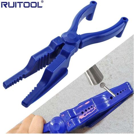 Alicates für uñas, martillo, soporte für clavos, protector de dedos ABS, protector de dedos Tragbar, guía de clavos, herramienta manual (1/4)