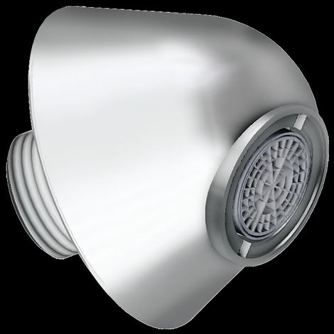KWC bec verseur mural, DN15, protection anti-vol, aérateur, portée 28 mm, 50 g (1/2)