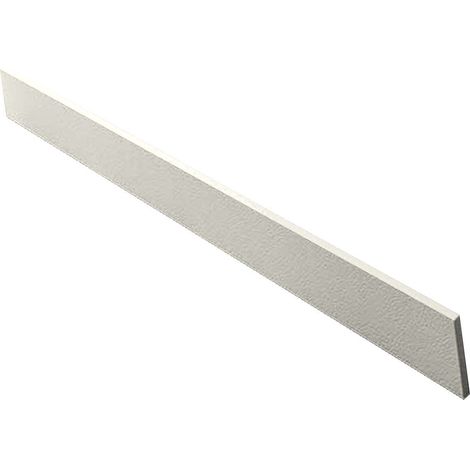 Plinthe pour receveur de douche Poalgi, blanc Marfil, L.9 x l.140 cm, finition sable