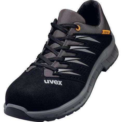 uvex Halbschuhe 2 trend S1 schwarz grau Weite 11 Gr. 38 (1/2)