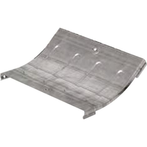 Coperchio curva salita 45 gradi canale s5 acciaio zincato sendzimir sati italia 1050403