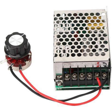 Régulateur de Vitesse Moteur AC 220V 4KW Contrôleur Vitesse pour Moteur Monophasé Industriel (1/5)