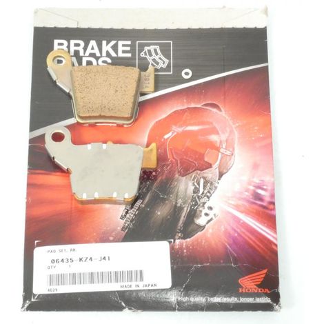 Original-Bremsbelag für Honda 125 CR R, Baujahre 2002 bis 2007, (1/3)