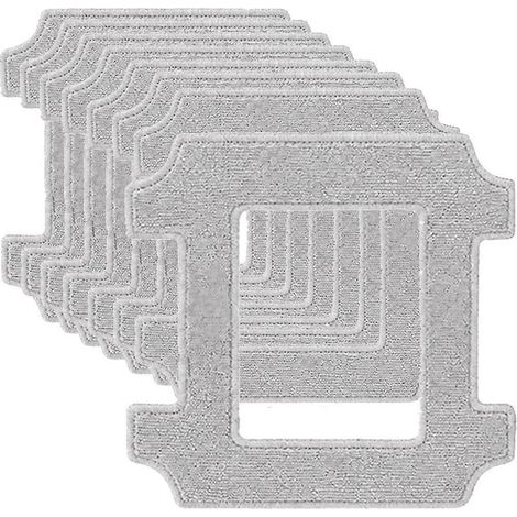 Lot de 8 chiffons de nettoyage en microfibre pour robot de nettoyage de vitres MOVA N1 lingettes de rechange lavables et réutilisables