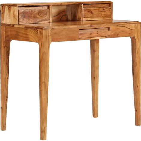 244959 Writing Desk with Drawers Solid Wood 88x50x90 cm vidaXL (1/5)