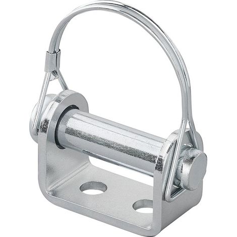 Heckklappenscharnierhalterung 71 mm 16 mm mit verriegelungsbolzen und halteklammer