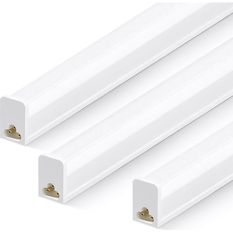 Lot de 3 Réglette LED 30cm 5W 500LM blanc IP65 extérieur étanche (1/5)