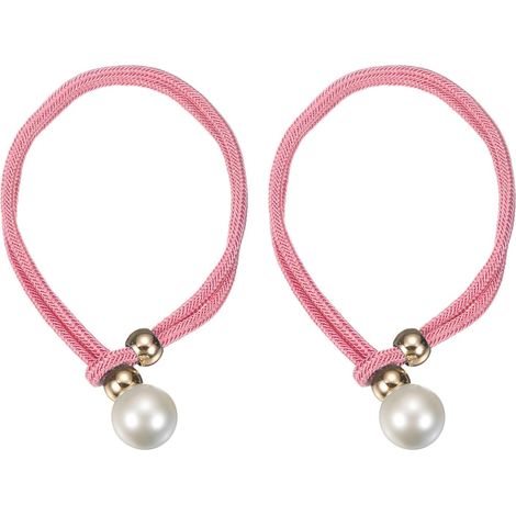 2er-Pack – Kreative Raffhalter & Gardinenschnallen – Rosa (1/4)