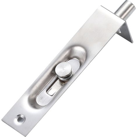 Set mit 2 Paar robusten Edelstahl-Hebel-Türfeststellern für Primär-Sekundärtüren (1/5)