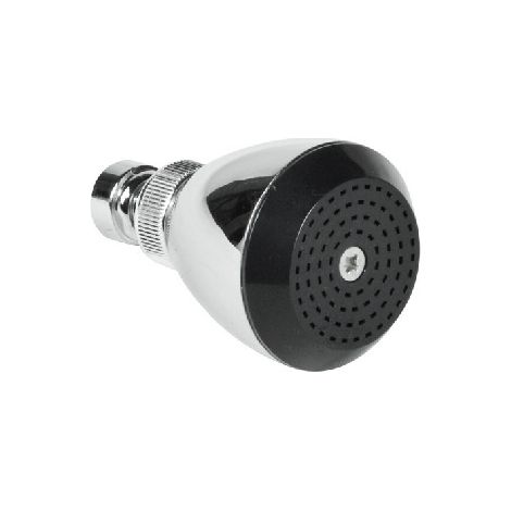 Soffione Doccia Oscar con Griglia Nera Dh Cromo (1/2)