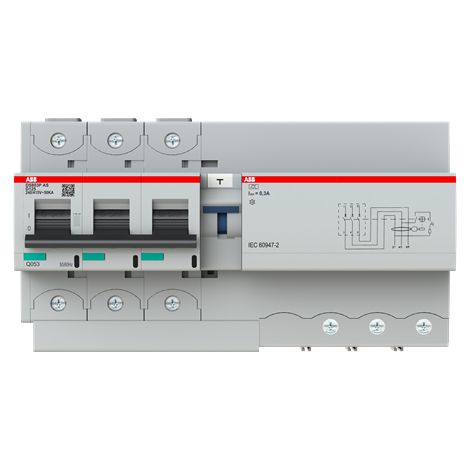 Disjoncteur Différentiel DS800P 3P 125A Cbe D 300mA -Type A Sélectif 2CCG001337R0001 ABB G151806