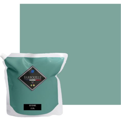 Peinture acrylique mat murs et plafonds 2,5L Vert Céladon Icône