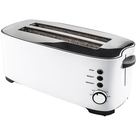 Tostadora blanca 2 ranuras 1350w grande küken (1/2)