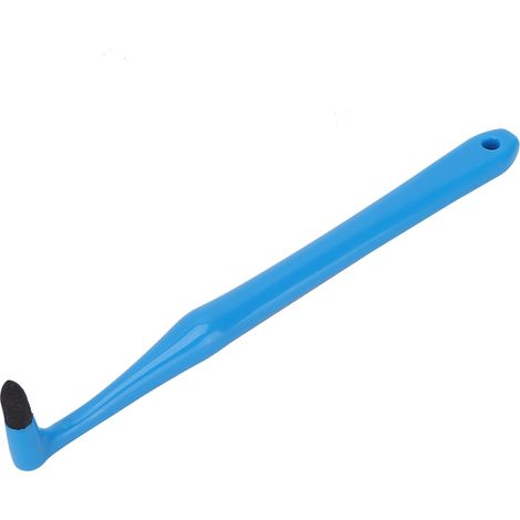 Outil de polissage dentaire professionnel en plastique, bleu, pour éliminer les taches et blanchir les dents. (1/5)