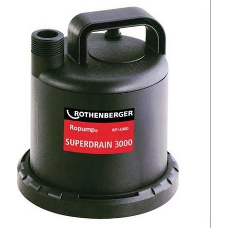 Bomba sumergible SUPER-EGO Superdrain 3000 RP1400