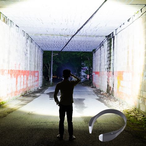Hochleistungs-COB-Scheinwerfer mit wiederaufladbarem Rücklicht, LED-Stirnlampe für Radfahren/Outdoor-Arbeit (1/5)