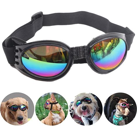 Filiyano-Lunettes de protection pour chien, étanches, anti-UV. (1/5)