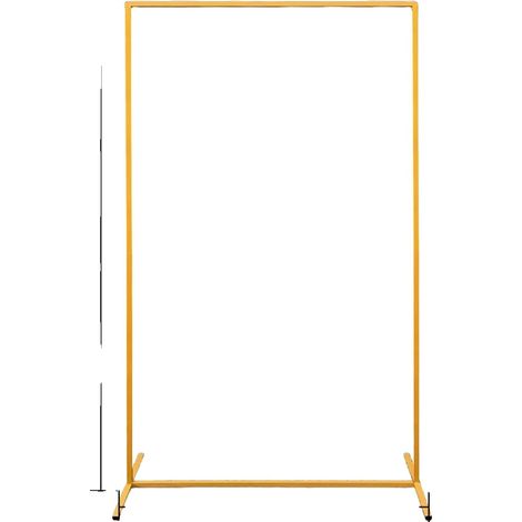 Arche de mariage, hauteur réglable, assemblage facile, 1.2X2.2M-L, Comme montré-b (1/2)