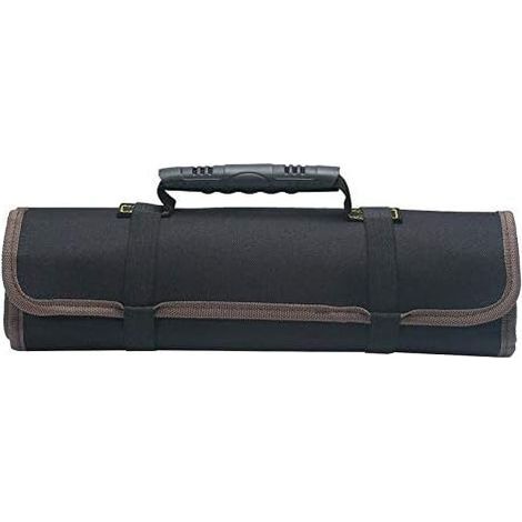 Trousse à outils vide 22 poches – Organisateur en tissu Oxford 600D – Résistante à l'usure – Dimensions 58,5 x 35,5 cm (1/5)