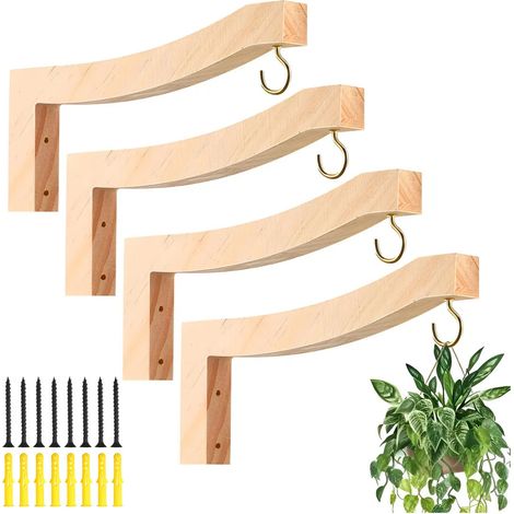 crochets pour plantes suspendues en forme de T 755 (1/5)