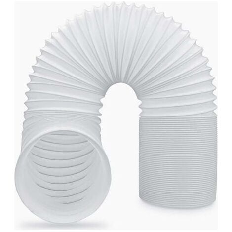 Tuyau Climatiseur Mobile, Tuyau D'évacuation D'air En Pvc Flexible Tube De Ventilation Universel Tuyau Kit Pour Climatiseur Mobile Diamètre 13cm(13CM Diamètre 200CM Longueur) (1/5)