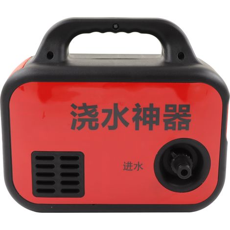 Pompe à eau sans fil rechargeable, pompe de transfert 110-240V avec tuyau de 5m pour arrosage, prise UE (1/5)