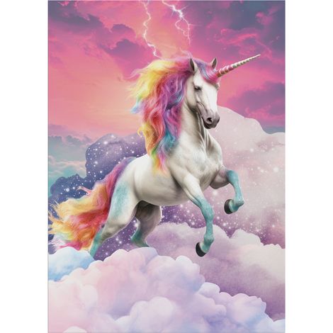 Art for the Home Leinwandbild Magical Unicorn - 70x50cm (1/3)