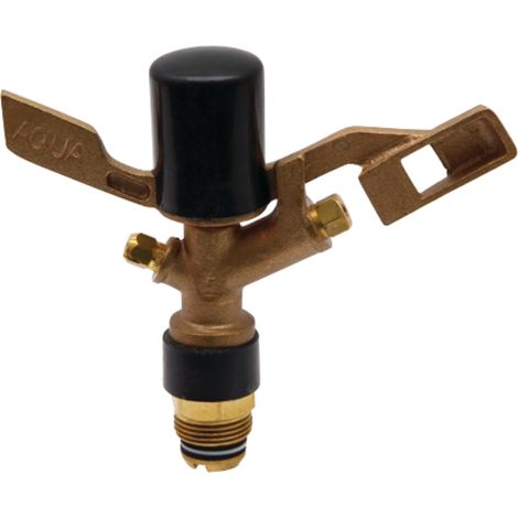 Aspersor pulsante giratorio sobre soporte de 31 m y 4 BAR