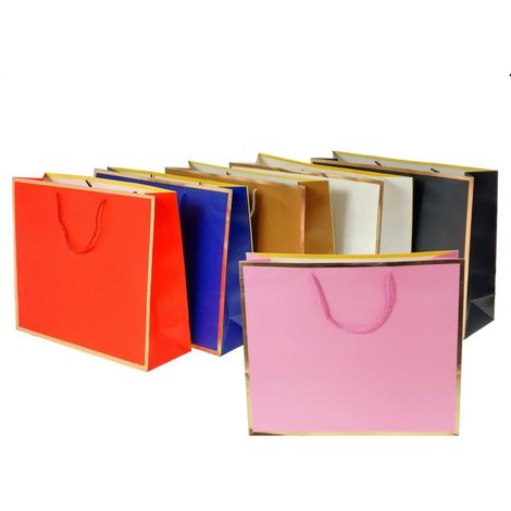 Sacchetto regalo 38x32x12cm MIX
