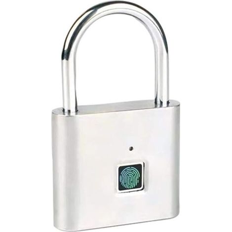 Serrure à empreinte digitale, cadenas intelligent, cadenas électronique, cadenas de porte (1/5)