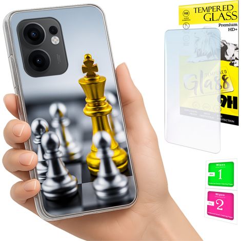 Schutzhülle für Oppo Reno 13F 5G / 13 FS 5G (Gehäuse, Rückseite + Glas) (1/5)