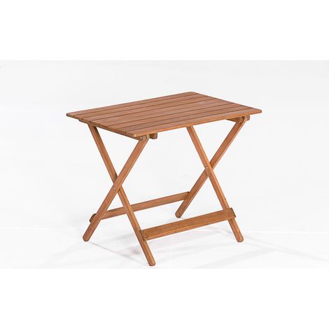 Klapp- und Beistelltisch 90x60cm Eukalyptus